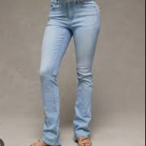 American Eagle Outfitters Light Blue Skinny Kick Jeans